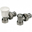 Комплект для подкл рад GIA 1/2 угловой R705KX003 (регулировочн+отсечной) GIACOMINI с доставкой в NAME